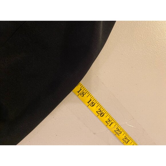 Vintage Alex Evenings Dress Formal Maxi Black Beaded Collar Sleeveless Size 6 - Picture 10 of 10